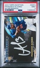 2023 Topps Inception Silver Signings Francisco Alvarez #ISS-FA card
