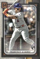 2023 Topps Museum Collection Base Set Francisco Alvarez #29 card