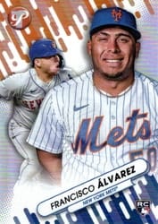 2023 Topps Pristine Fresh Faces Francisco Álvarez #FF-12 card