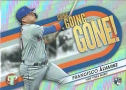 2023 Topps Pristine Going, Going Gone Francisco Álvarez #GGG-10 card