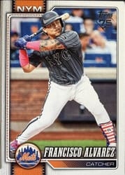 2026 Topps Base Set Francisco Alvarez #337 card