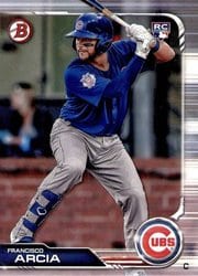2019 Bowman Base Set Francisco Arcia #31 card