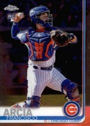 2019 Topps Chrome Base Set Francisco Arcia #30 card