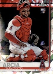 2019 Topps Chrome Sapphire Edition Base Set Francisco Arcia #78 card