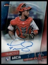 2019 Topps Finest Autographs Francisco Arcia #FA-FA card