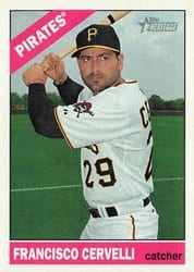 2015 Topps Heritage Base Set Francisco Cervelli #693 card