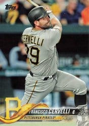2018 Topps Base Set Francisco Cervelli #527 card