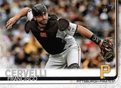 2019 Topps Base Set Francisco Cervelli #274 card