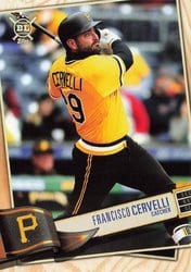 2019 Topps Big League Base Set Francisco Cervelli #218 card