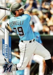 2020 Topps Update Base Set Francisco Cervelli #U-20 card
