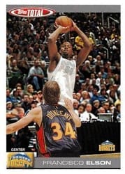 2004-05 Topps Total Base Set Francisco Elson #83 card