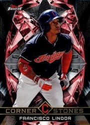 2018 Finest Cornerstones Francisco Lindor #FC-FL card