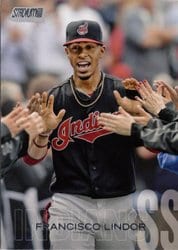 2018 Stadium Club Base Set Francisco Lindor #58 card