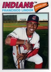 2018 Topps Archives Base Set Francisco Lindor #101 card