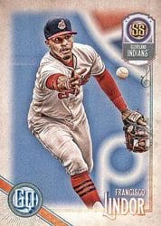 2018 Topps Gypsy Queen Base Set Francisco Lindor #23 card