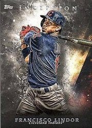 2018 Topps Inception Base Set Francisco Lindor #24 card