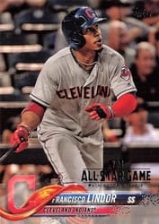 2018 Topps MLB All-Star Game Medallions Francisco Lindor #ASTM-FL card