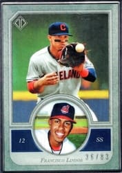 2018 Topps Transcendent Collection Base Francisco Lindor #12 card