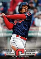 2018 Topps Update Salute Francisco Lindor #S-47 card