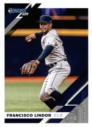 2019 Donruss Base Set Francisco Lindor #68a card