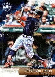 2019 Panini Diamond Kings Base Set Francisco Lindor #145 card