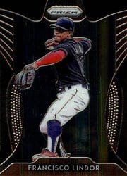 2019 Panini Prizm Base Set Francisco Lindor #61 card