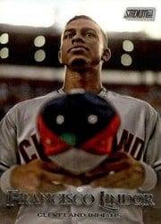 2019 Stadium Club Base Set Francisco Lindor #35 card