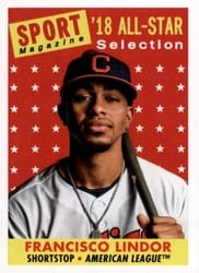 2019 Topps Archives Base Set Francisco Lindor #302 card