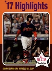 2019 Topps Archives Base Set Francisco Lindor #319 card