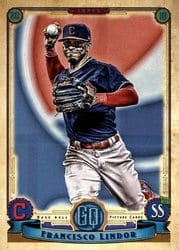2019 Topps Gypsy Queen Base Set Francisco Lindor #94 card