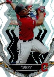 2019 Topps High Tek Base Set Francisco Lindor #15 card
