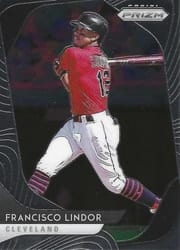 2020 Panini Prizm Base Set Francisco Lindor #138 card