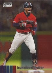 2020 Stadium Club Chrome Base Set Francisco Lindor #191 card