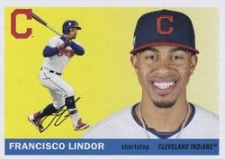 2020 Topps Archives Base Set Francisco Lindor #23 card