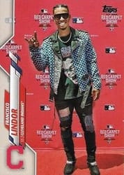 2020 Topps Base Set Francisco Lindor #201b card
