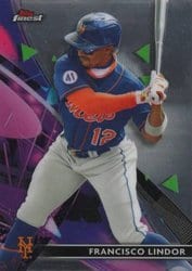 2021 Finest Base Set Francisco Lindor #18 card