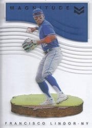 2021 Panini Chronicles Magnitude Francisco Lindor #24 card