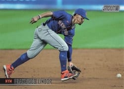 2021 Stadium Club Base Francisco Lindor #78 card