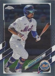 2021 Topps Chrome Update Base Set Francisco Lindor #USC1 card