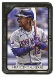 2021 Topps Gallery Base Set Francisco Lindor #104 card