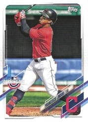 2021 Topps Opening Day Base Set Francisco Lindor #163 card