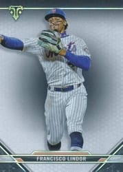 2021 Topps Triple Threads Base Set Francisco Lindor #62 card