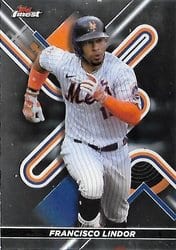 2022 Finest Base Set Francisco Lindor #73 card
