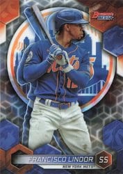 2023 Bowman's Best Base Set Francisco Lindor #32 card