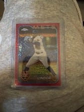 2024 Topps Chrome Francisco Lindor #137 card
