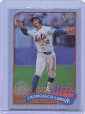 2024 Topps Chrome Update 1989 Topps Baseball Francisco Lindor #89CU-20 card