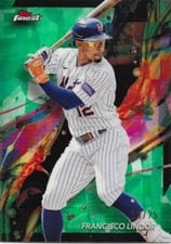2024 Topps Finest Francisco Lindor #9 card