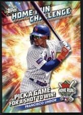 2024 Topps Home Run Challenge (Series 2) Francisco Lindor #HRC-16 card