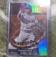 2024 Topps Mega Stars (Series 2) Francisco Lindor #TMS2-14 card
