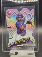 2024 Topps Pristine Oh Snap! Francisco Lindor #OH-14 card